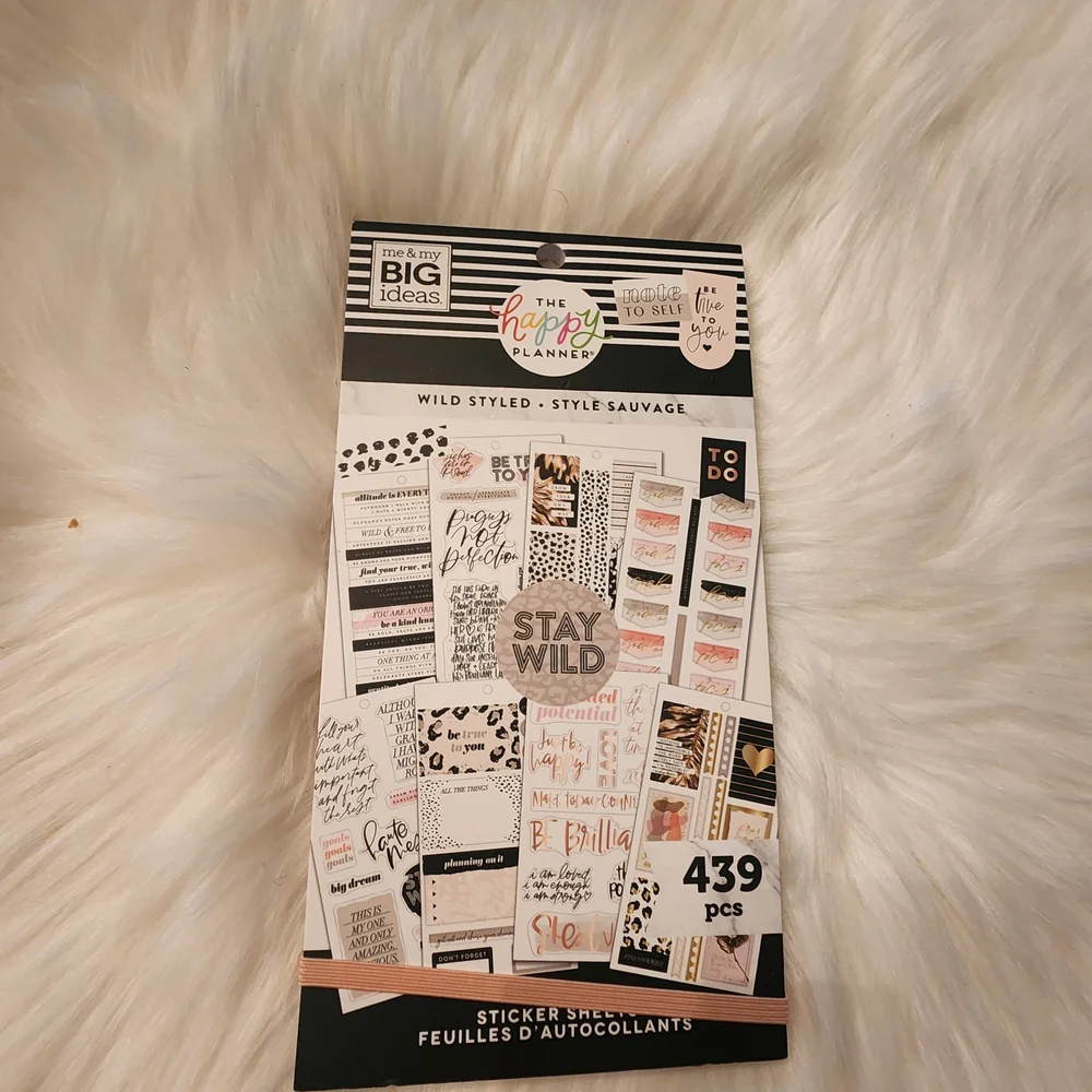 The Happy Planner Wild Styled Sticker Collection